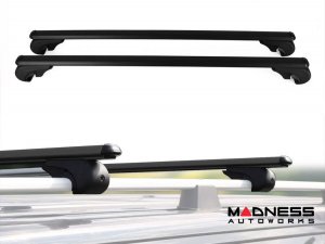 Ford Bronco Sport Roof Rack Cross Bars - for models w/ factory roof rails - Black - 2021-2024 Ford Bronco Sport Roof Rack Cross Bars - for models w/ factory roof rails - Black - 2021-2024